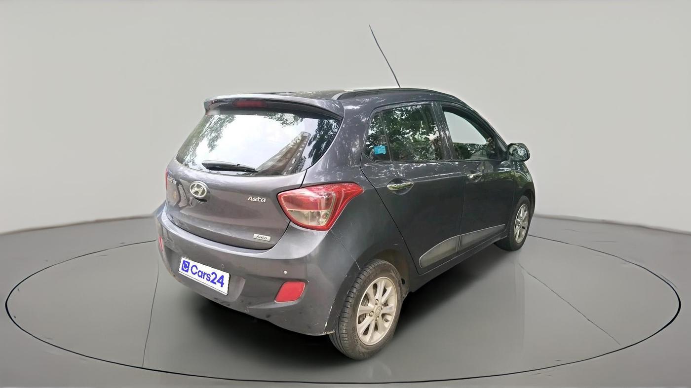2015 Hyundai Grand i10 ASTA AT 1.2 KAPPA VTVT, Petrol, Automatic, 1,29,848 km, exterior