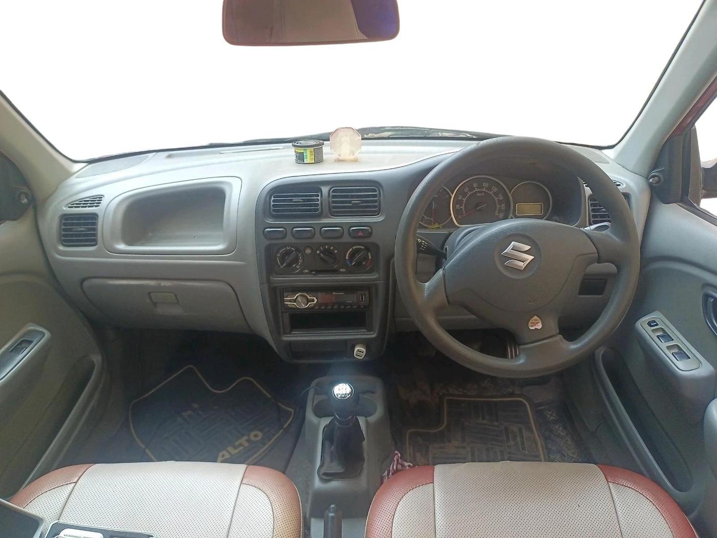 2011 Maruti Alto K10 VXI, Petrol, Manual, 1,37,338 km, interior