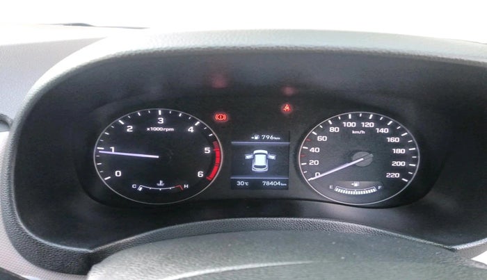 2018 Hyundai Creta SX (O) 1.6 DIESEL, Diesel, Manual, 78,404 km, interior