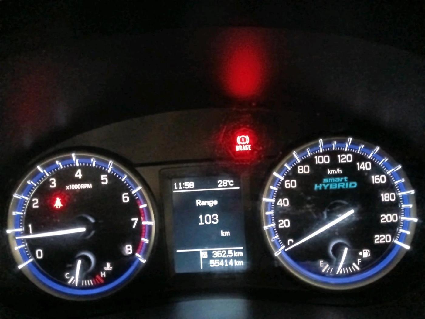 2022 Maruti S Cross SIGMA 1.5, Petrol, Manual, 55,414 km, interior
