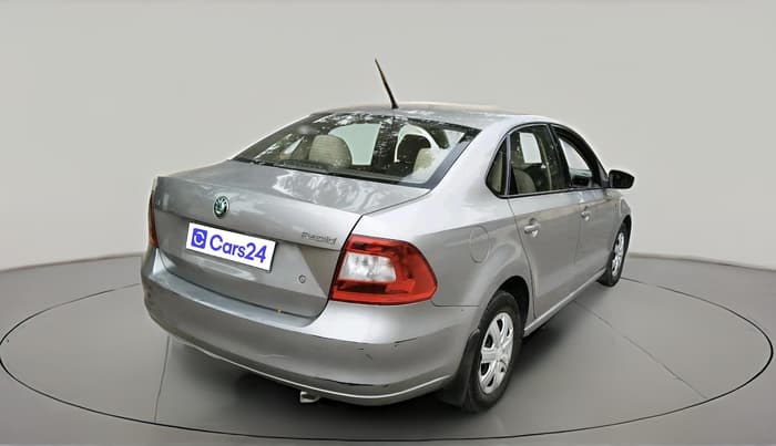 2012 Skoda Rapid AMBITION 1.6 TDI CR MT, Diesel, Manual, 1,74,510 km, exterior