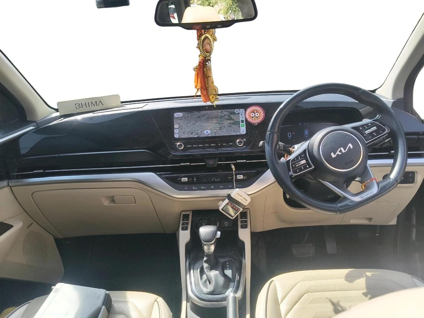 2022 KIA CARENS LUXURY PLUS 1.5 DIESEL AT 7 STR, Diesel, Automatic, 87,304 km, interior