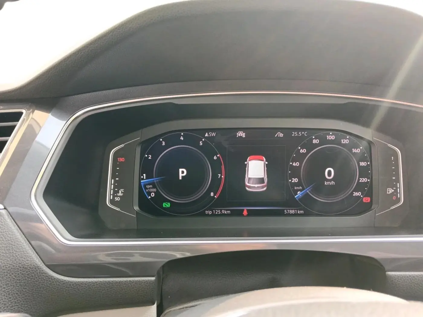2019 Volkswagen TIGUAN ALL SPACE 2.0 TSI, Petrol, Automatic, 57,881 km, interior