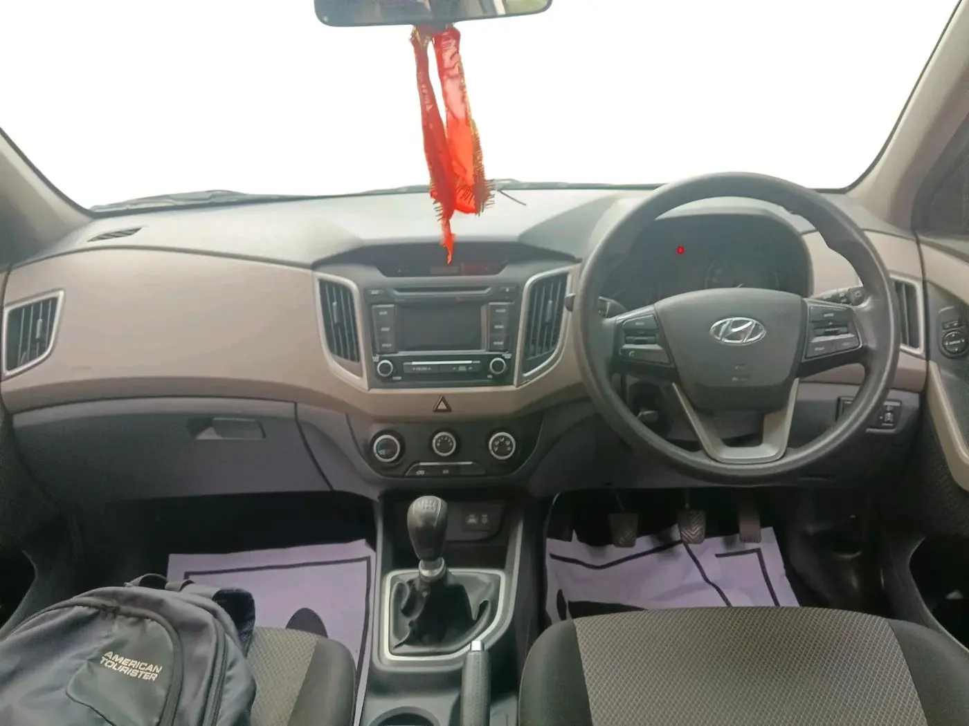 2016 Hyundai Creta E PLUS 1.6 PETROL, Petrol, Manual, 65,804 km, interior