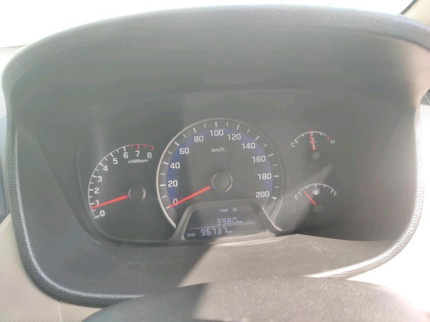 2014 Hyundai Xcent S 1.2, CNG, Manual, 96,737 km, interior