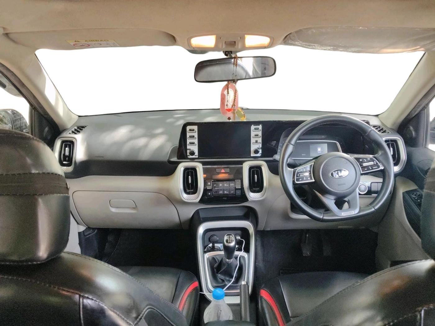 2020 KIA SONET HTX 1.0 IMT, Petrol, Manual, 50,784 km, interior