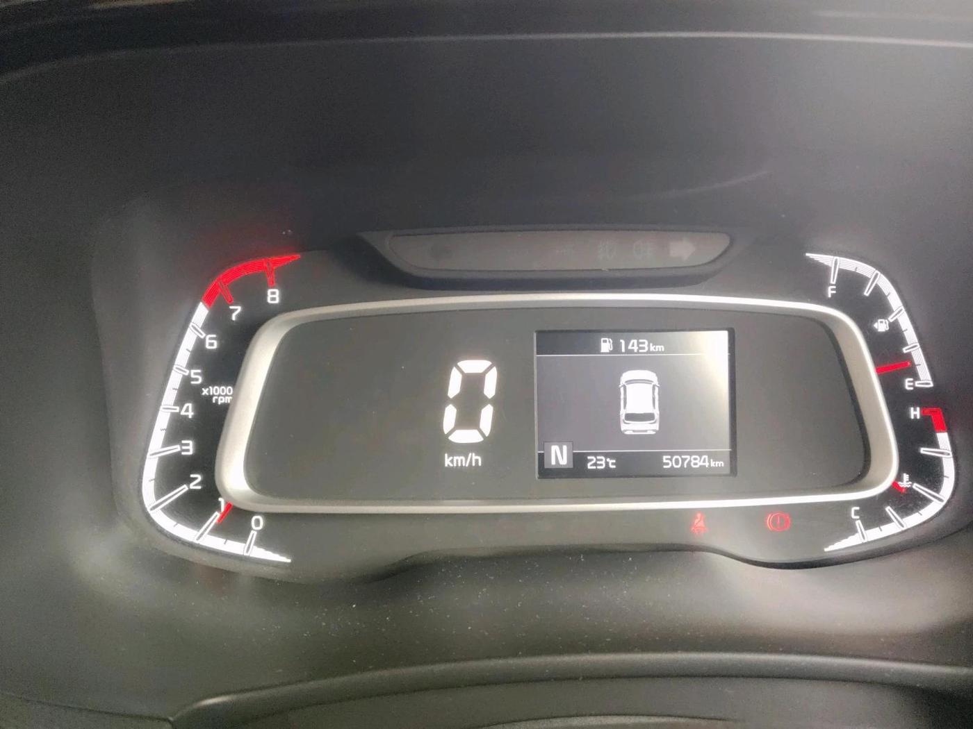 2020 KIA SONET HTX 1.0 IMT, Petrol, Manual, 50,784 km, interior