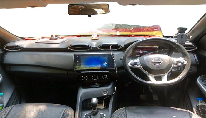 2022 Nissan MAGNITE XV PREMIUM TURBO CVT, Petrol, Automatic, 25,732 km, interior