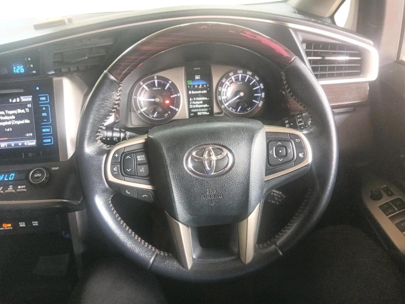 2018 Toyota Innova Crysta 2.4 VX 8 STR, Diesel, Manual, 98,799 km, interior