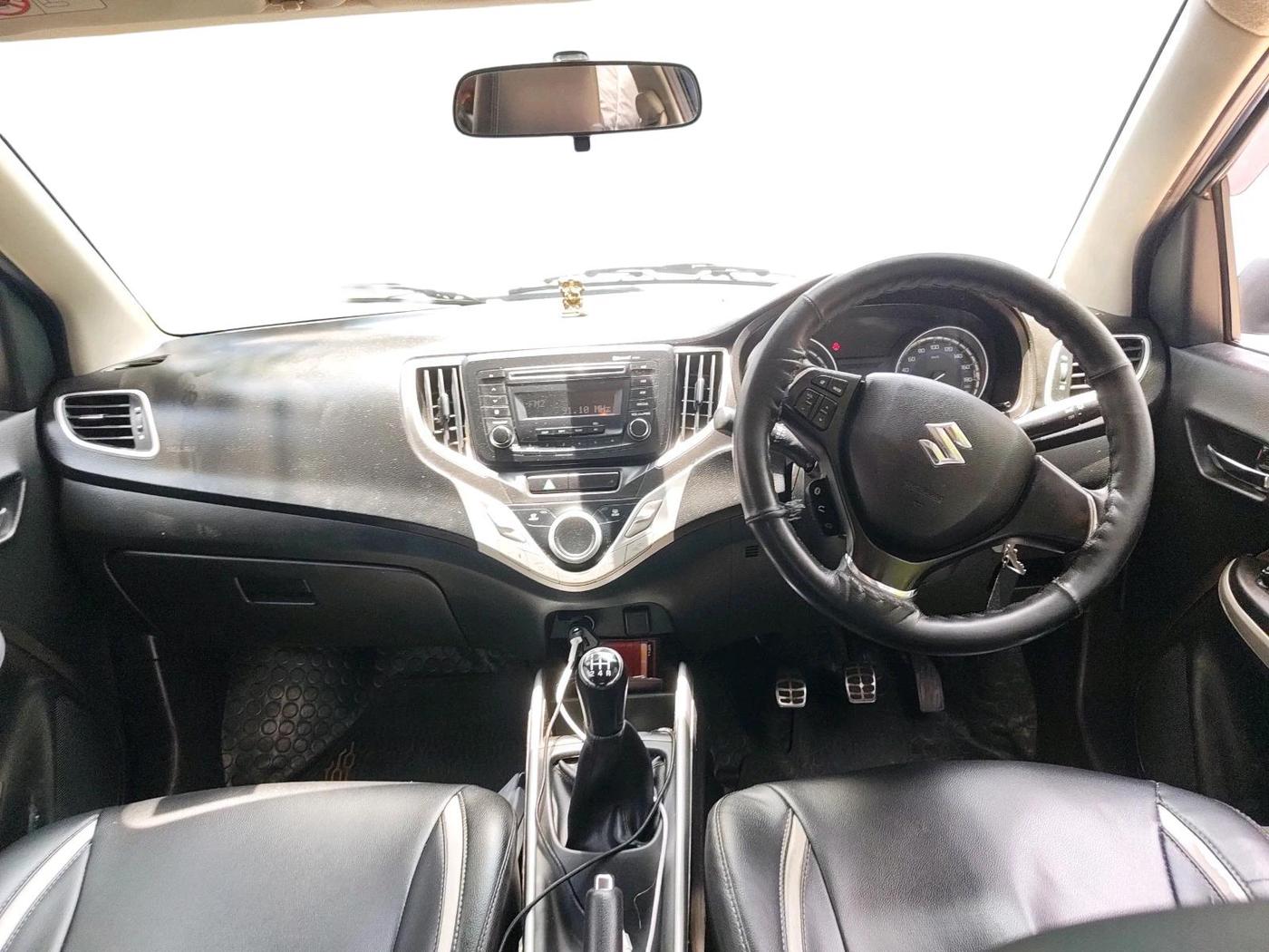 2017 Maruti Baleno DELTA PETROL 1.2, Petrol, Manual, 1,25,586 km, interior