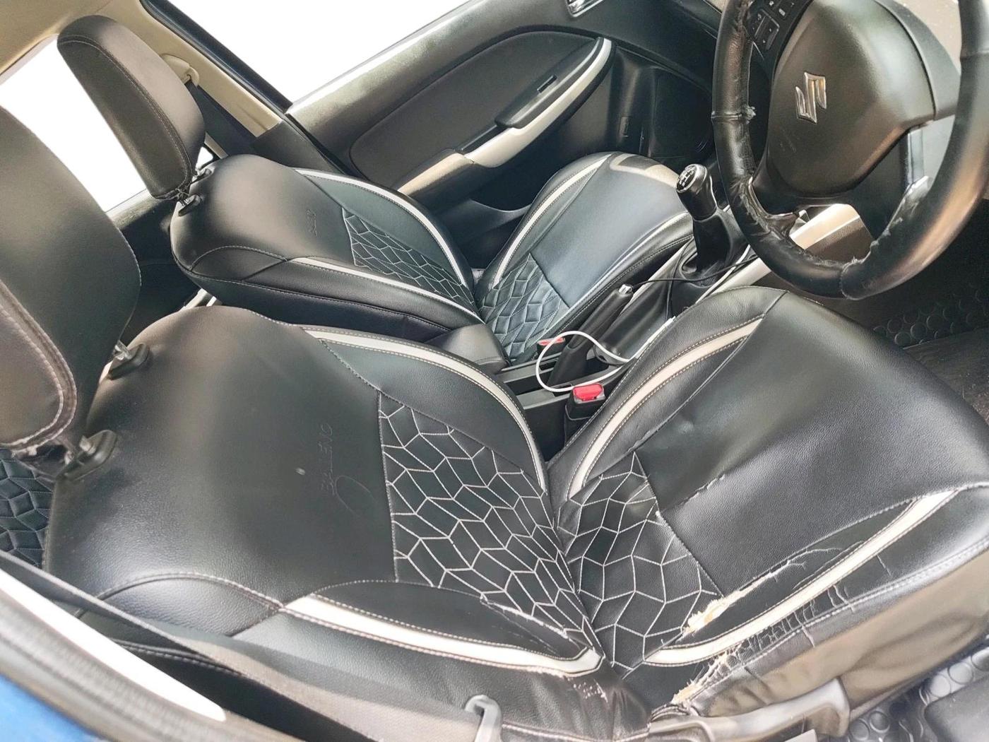 2017 Maruti Baleno DELTA PETROL 1.2, Petrol, Manual, 1,25,586 km, interior