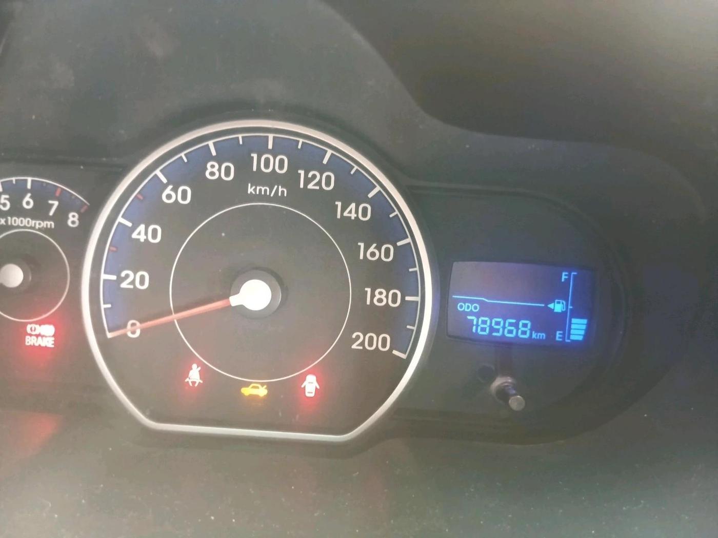2011 Hyundai i10 SPORTZ 1.2, Petrol, Manual, 78,968 km, interior