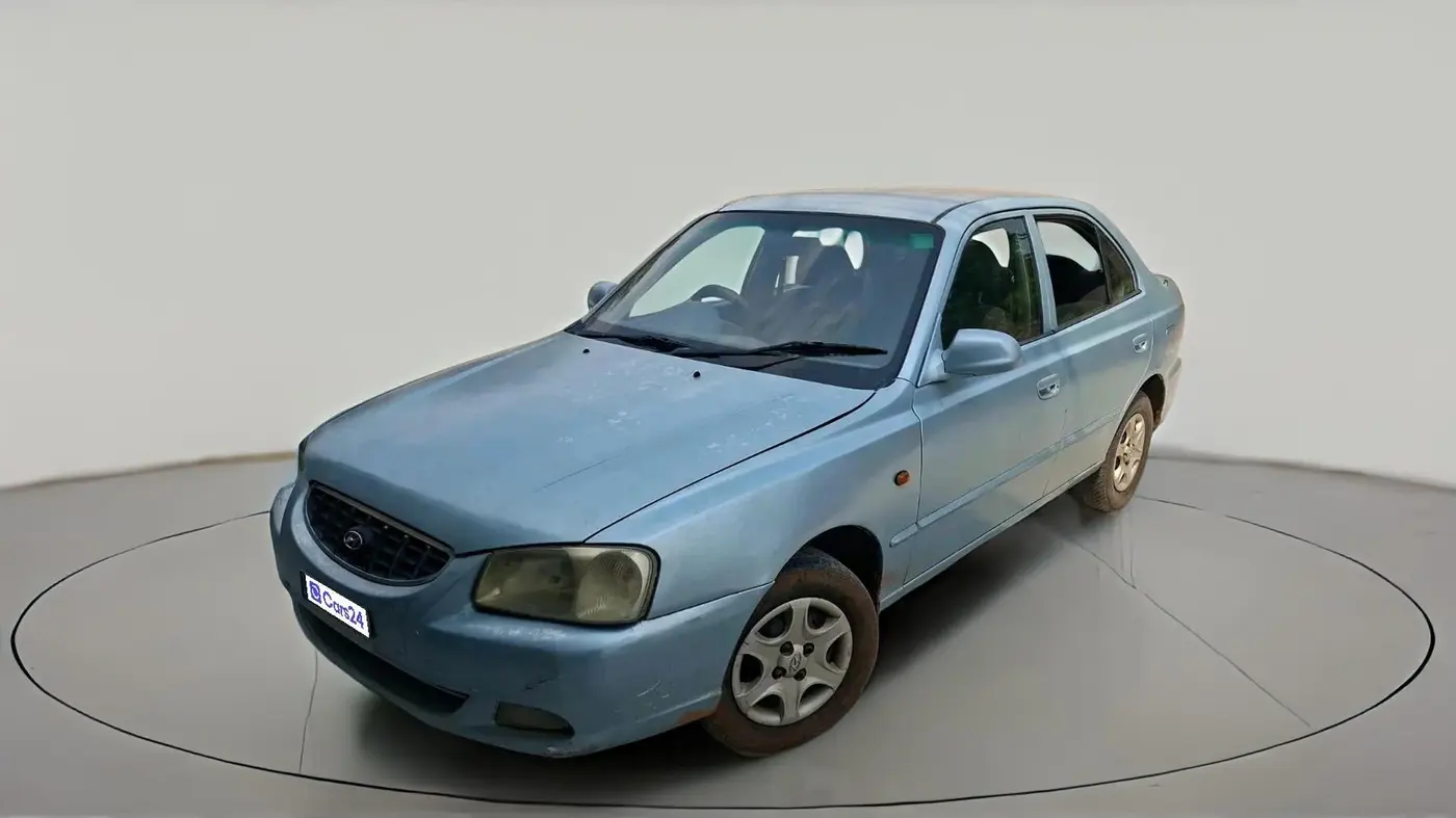 2003 Hyundai Accent EXECUTIVE, Petrol, Manual, 1,85,318 km, exterior