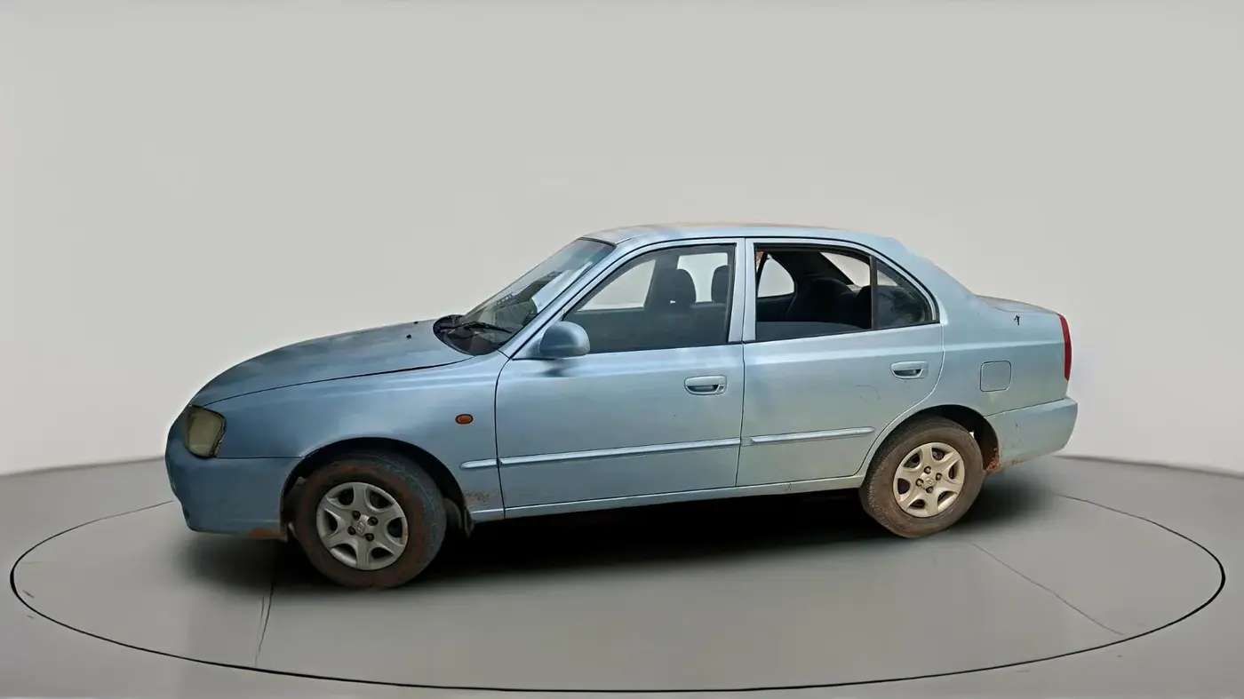 2003 Hyundai Accent EXECUTIVE, Petrol, Manual, 1,85,318 km, exterior