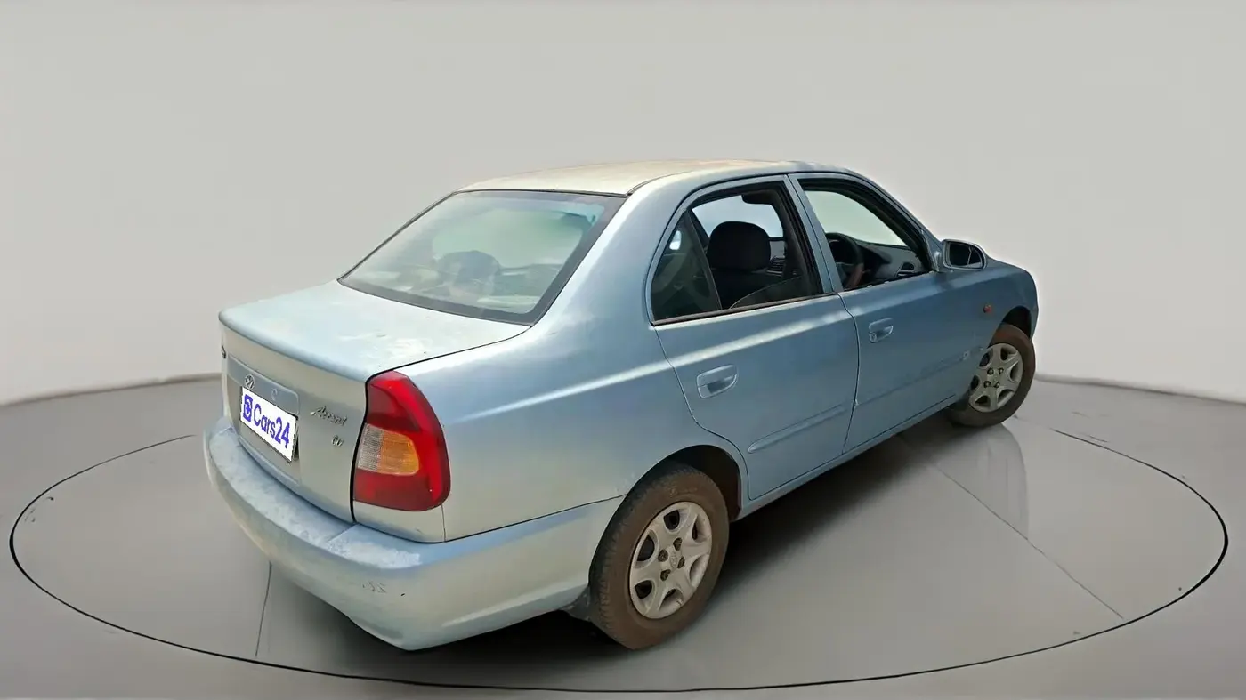 2003 Hyundai Accent EXECUTIVE, Petrol, Manual, 1,85,318 km, exterior