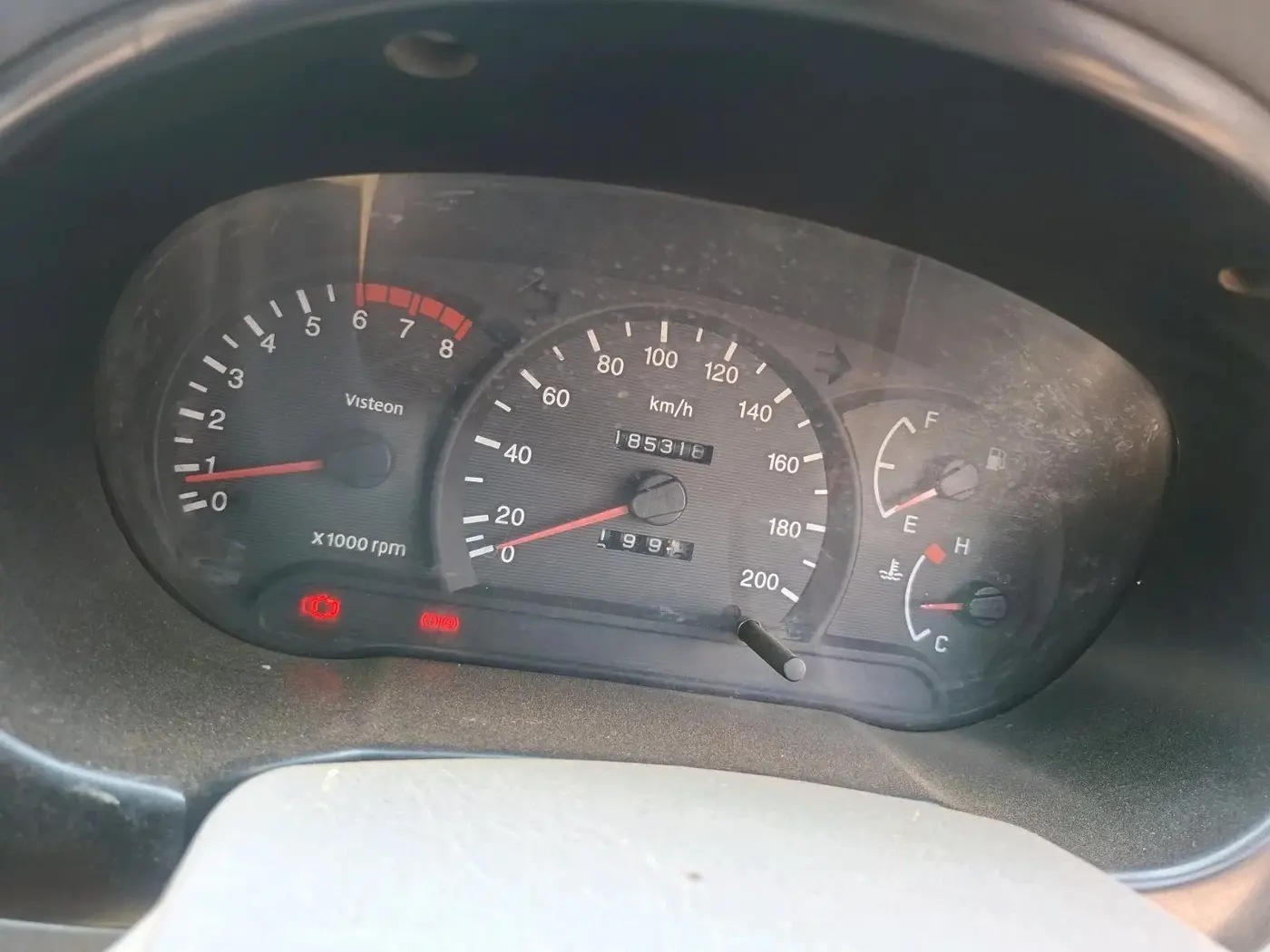2003 Hyundai Accent EXECUTIVE, Petrol, Manual, 1,85,318 km, interior