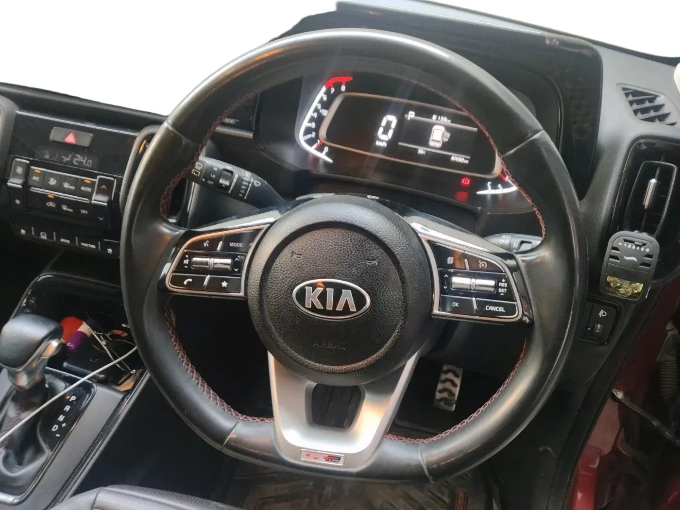 2020 KIA SONET GTX PLUS 1.0 DCT, Petrol, Automatic, 88,111 km, interior