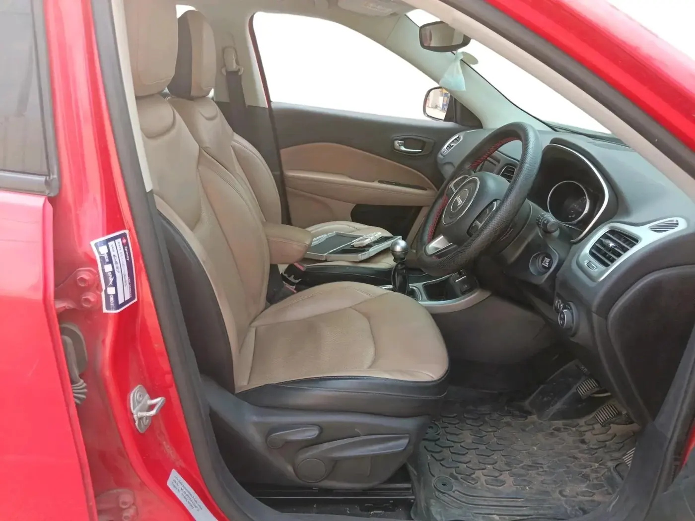 2018 Jeep Compass LONGITUDE 2.0 DIESEL, Diesel, Manual, 70,636 km, interior
