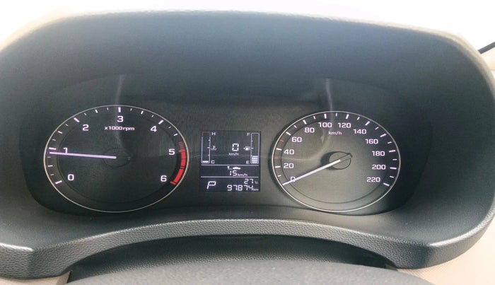 2017 Hyundai Creta SX PLUS AT 1.6 DIESEL, Diesel, Automatic, 97,874 km, interior