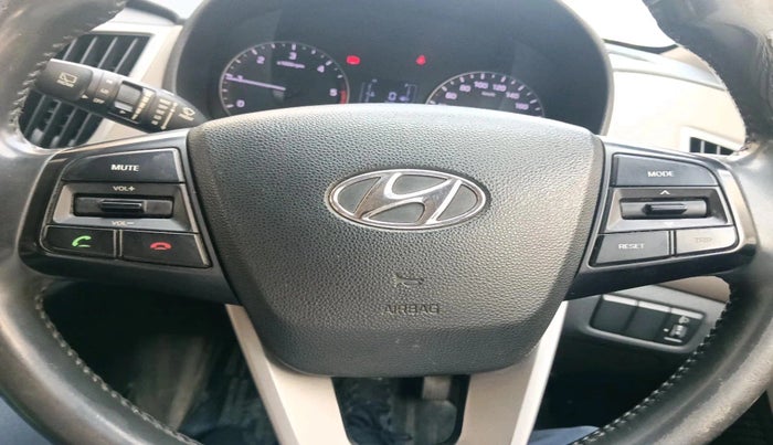 2017 Hyundai Creta SX PLUS AT 1.6 DIESEL, Diesel, Automatic, 97,874 km, interior