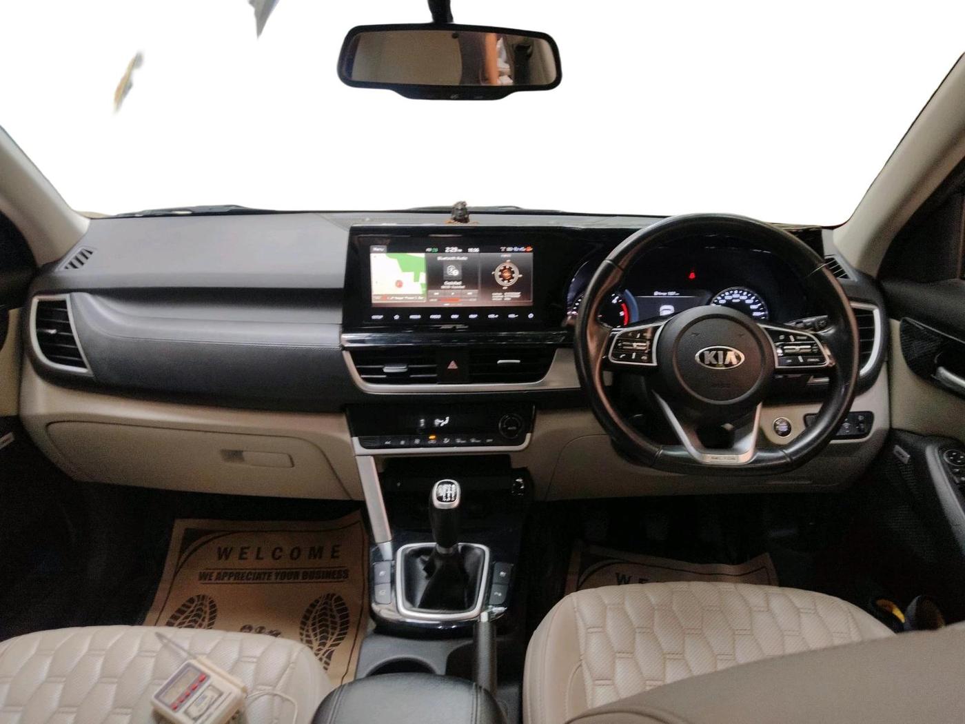 2020 KIA SELTOS HTX PLUS 1.5 DIESEL, Diesel, Manual, 1,08,871 km, interior