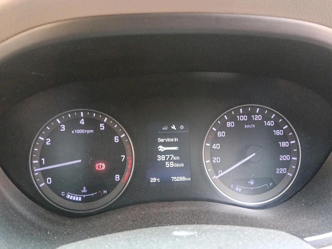 2016 Hyundai Elite i20 ASTA 1.2 (O), Petrol, Manual, 75,298 km, interior