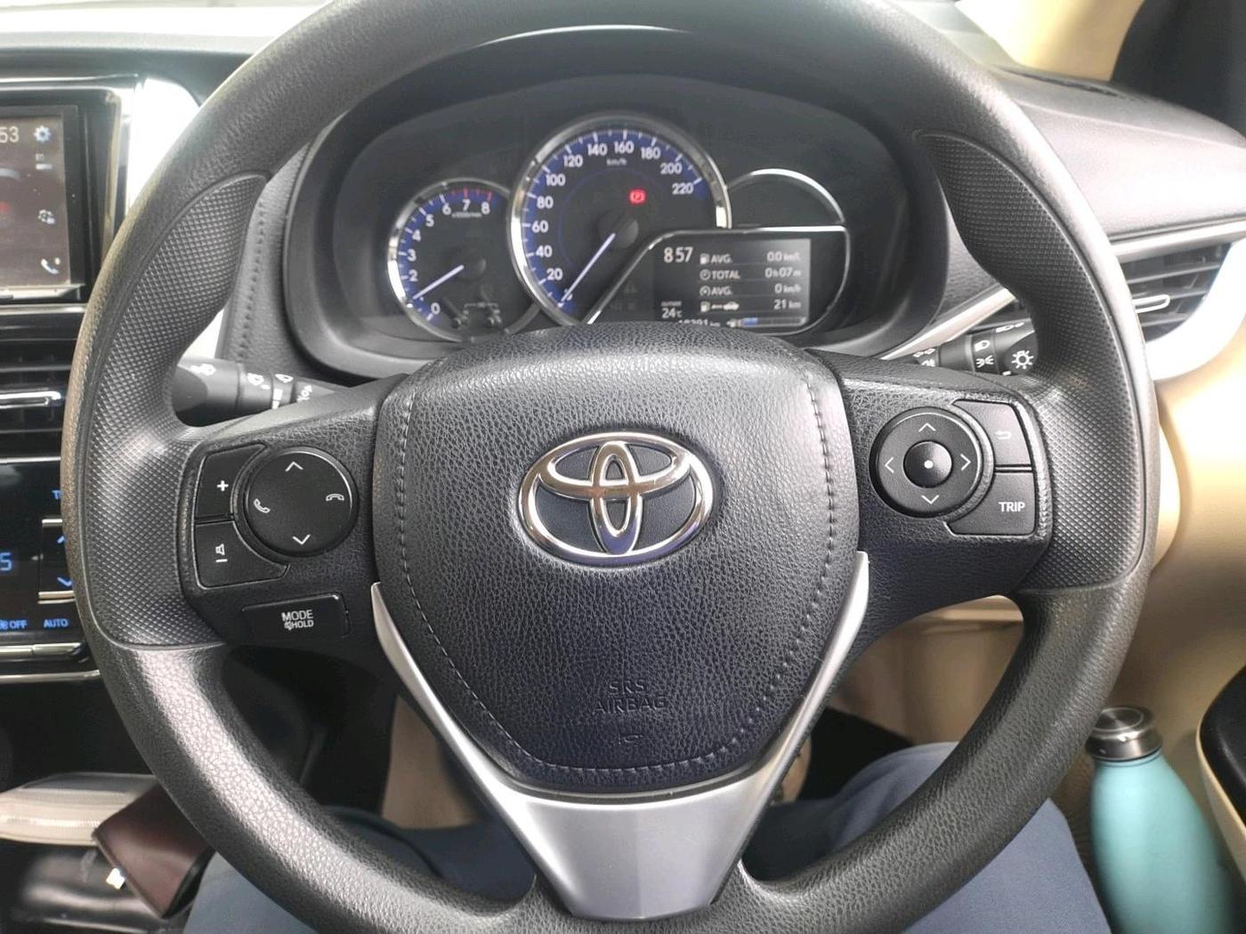 2021 Toyota YARIS G MT, Petrol, Manual, 18,391 km, interior