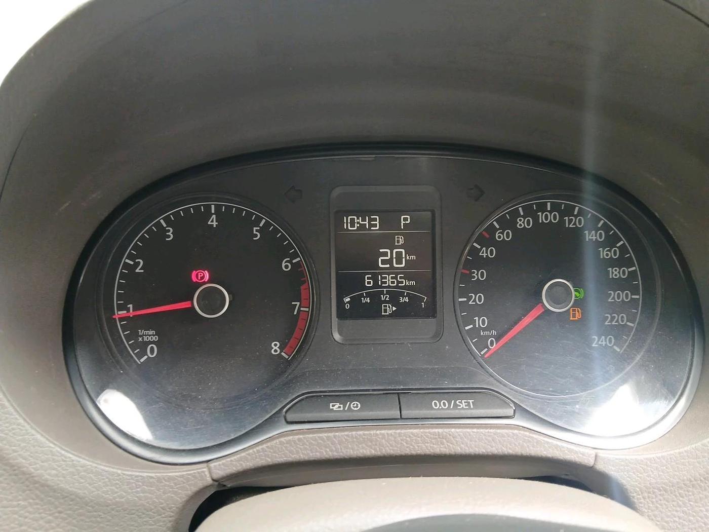 2017 Volkswagen Vento 1.2 TSI HIGHLINE PLUS AT, Petrol, Automatic, 61,365 km, interior