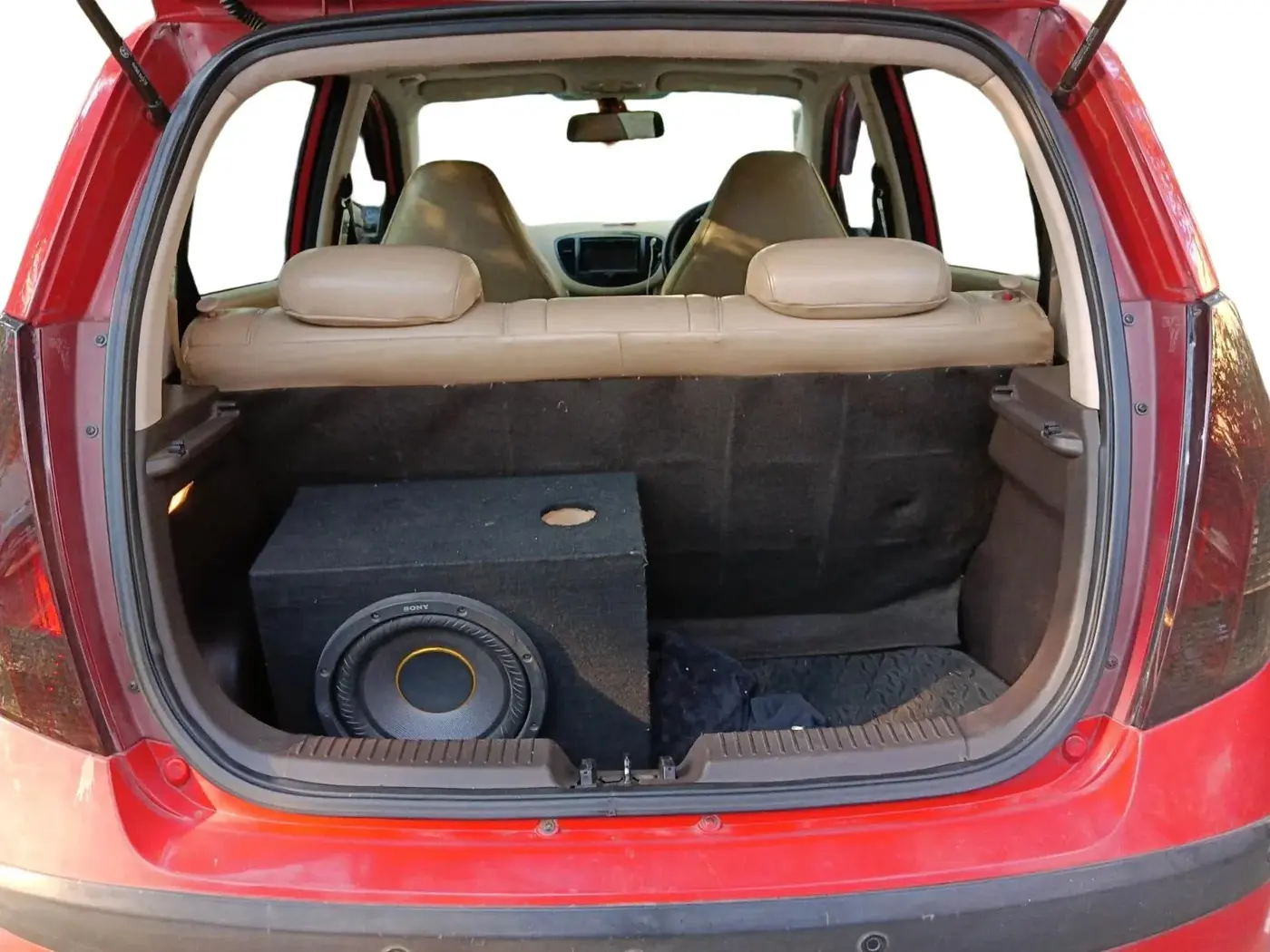 2010 Hyundai i10 ASTA 1.2 AT SUNROOF, Petrol, Automatic, 98,094 km, exterior