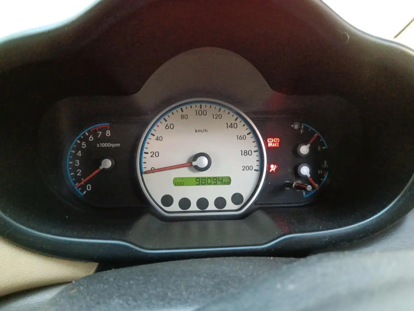 2010 Hyundai i10 ASTA 1.2 AT SUNROOF, Petrol, Automatic, 98,094 km, interior