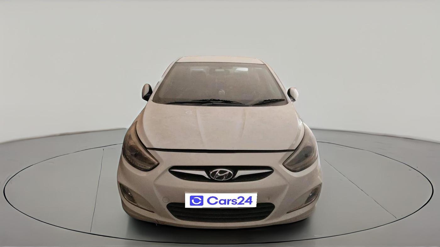 2014 Hyundai Verna FLUIDIC 1.6 CRDI SX AT, Diesel, Automatic, 1,21,516 km, exterior