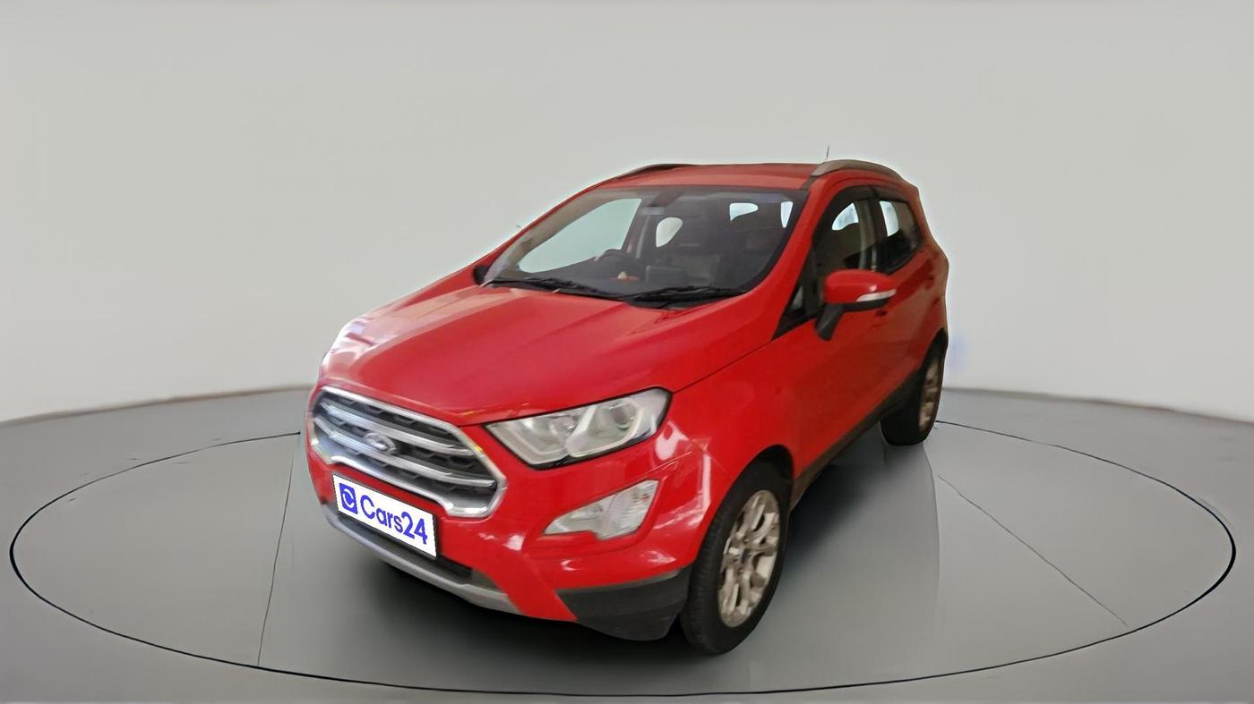 2018 Ford Ecosport TITANIUM + 1.5L PETROL AT, Petrol, Automatic, 42,796 km, exterior