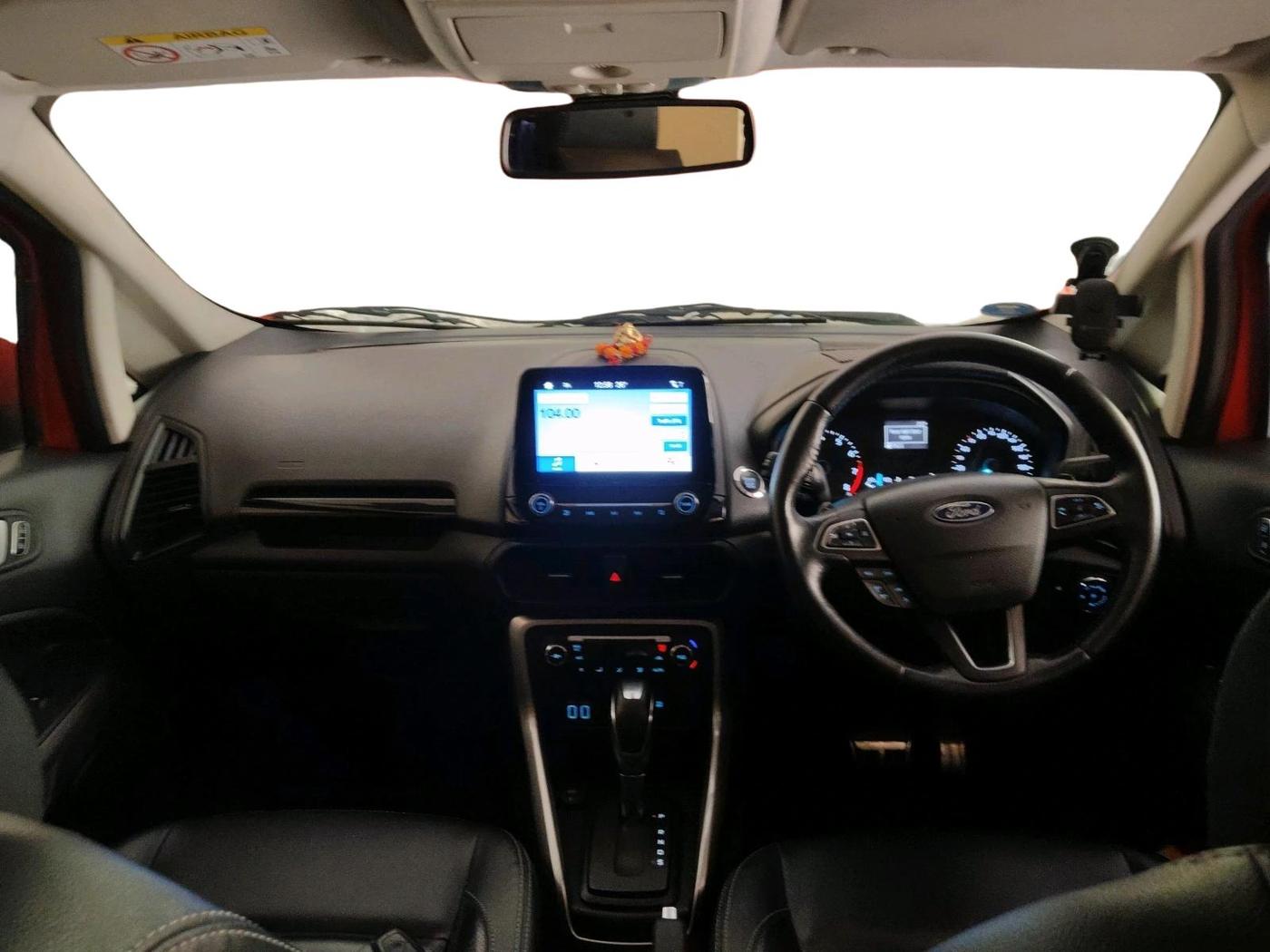2018 Ford Ecosport TITANIUM + 1.5L PETROL AT, Petrol, Automatic, 42,796 km, interior
