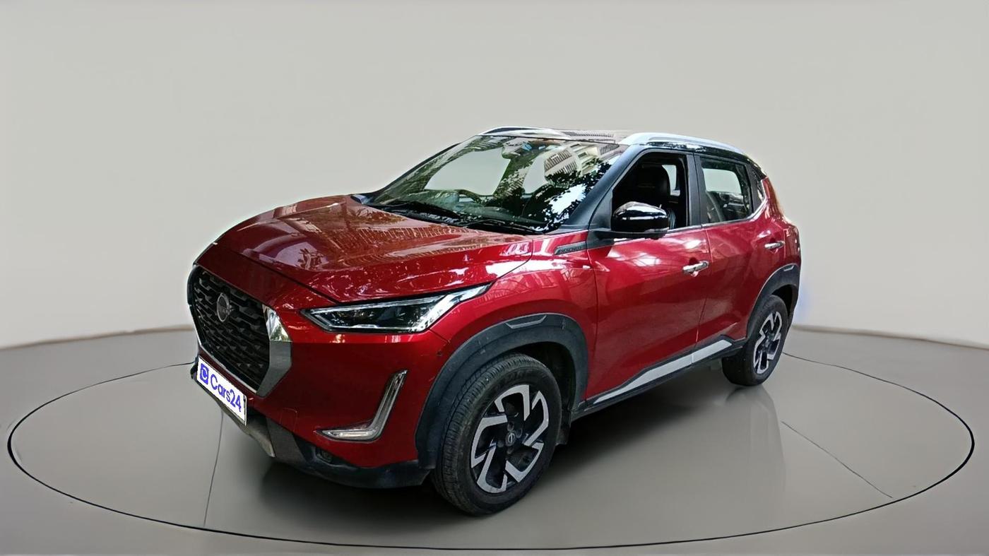 2021 Nissan MAGNITE XV PREMIUM TURBO (O) CVT DUAL TONE, Petrol, Automatic, 82,321 km, exterior