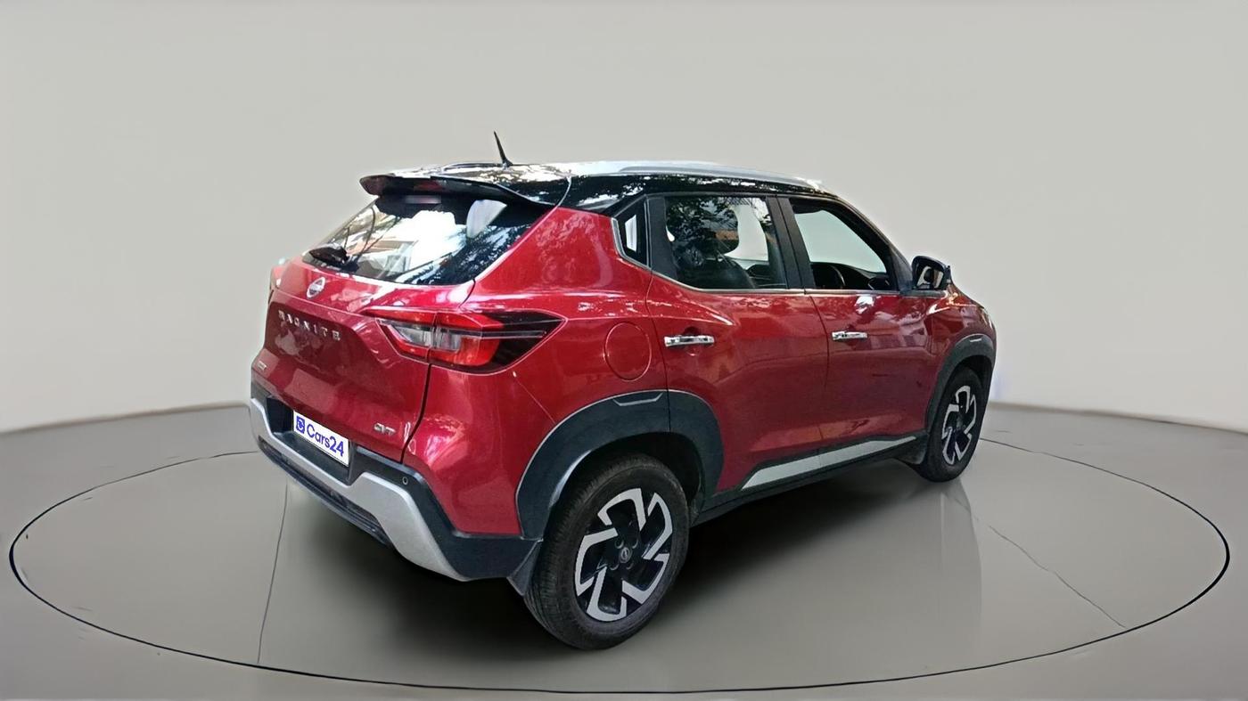 2021 Nissan MAGNITE XV PREMIUM TURBO (O) CVT DUAL TONE, Petrol, Automatic, 82,321 km, exterior