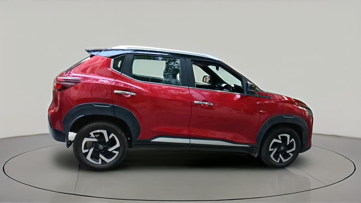 2021 Nissan MAGNITE XV PREMIUM TURBO (O) CVT DUAL TONE, Petrol, Automatic, 82,321 km, exterior