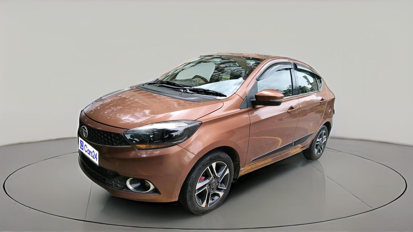 2017 Tata TIGOR XZ (O) PETROL, Petrol, Manual, 79,076 km, exterior