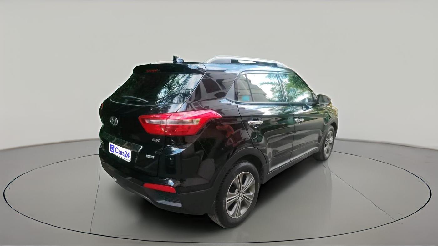 2017 Hyundai Creta SX PLUS AT 1.6 PETROL, Petrol, Automatic, 85,466 km, exterior