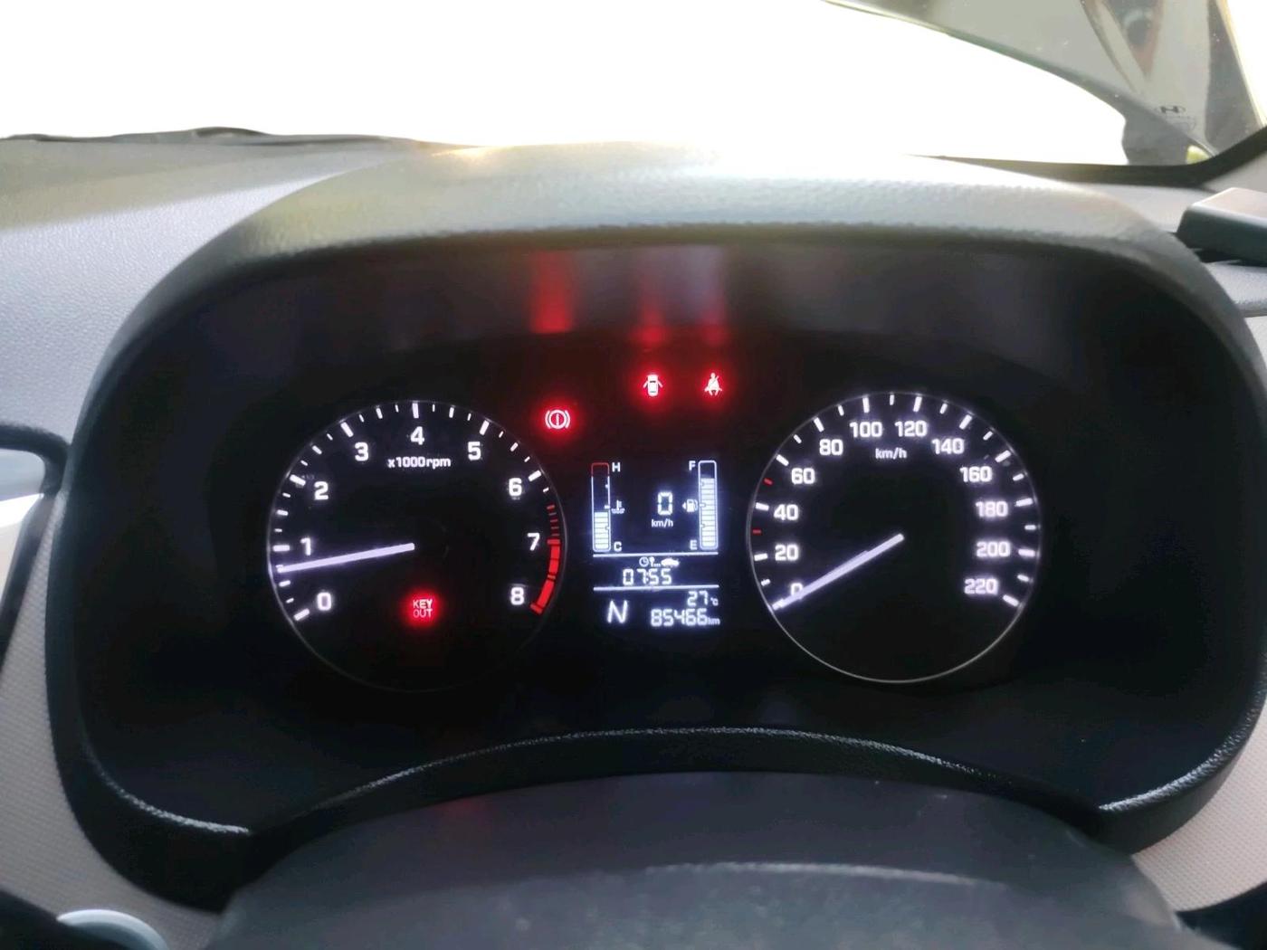 2017 Hyundai Creta SX PLUS AT 1.6 PETROL, Petrol, Automatic, 85,466 km, interior