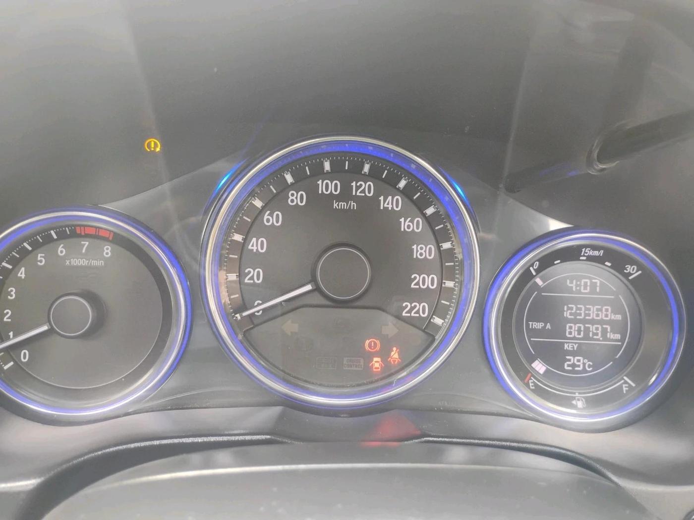 2016 Honda City 1.5L I-VTEC VX, Petrol, Manual, 1,23,368 km, interior
