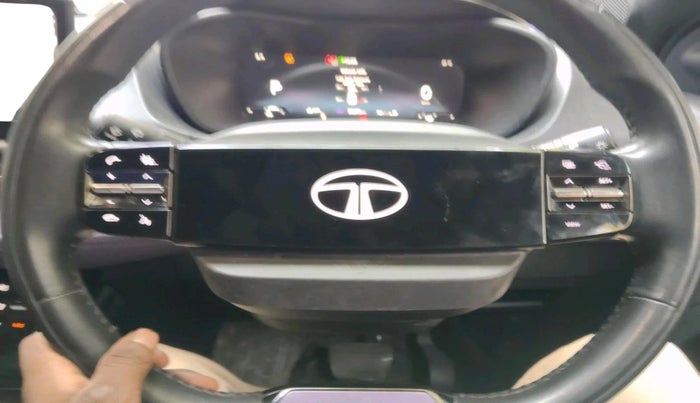 2023 Tata NEXON Fearless Plus Purple DCA Dual Tone 1.2 Petrol, Petrol, Automatic, 30,687 km, interior