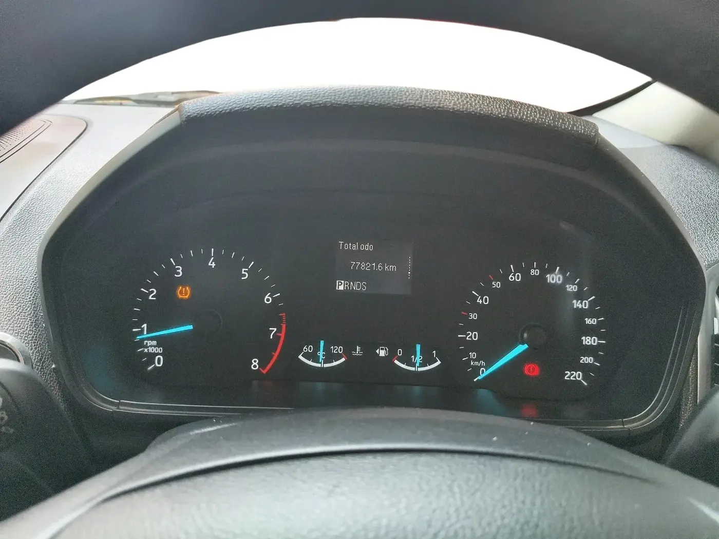 2018 Ford Ecosport TITANIUM 1.5L PETROL AT, Petrol, Automatic, 77,821 km, interior