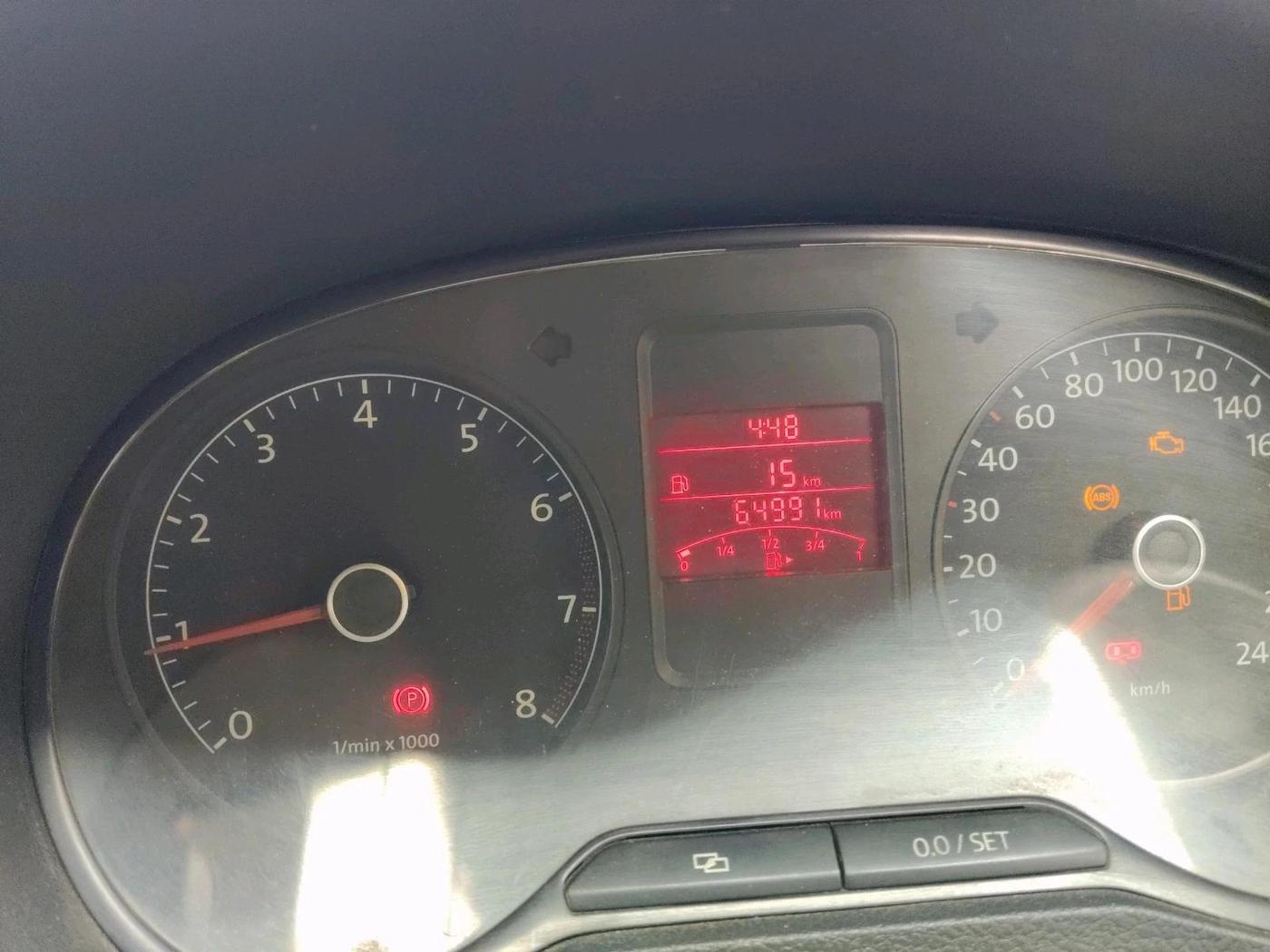 2013 Volkswagen Polo HIGHLINE1.2L, Petrol, Manual, 64,991 km, interior