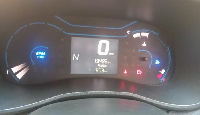 2022 Renault Kwid CLIMBER 1.0 AMT, Petrol, Automatic, 19,492 km, interior