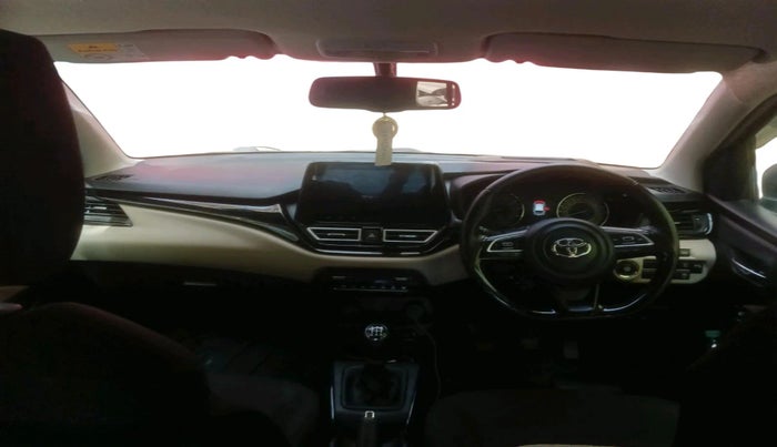 2022 Toyota Glanza V, Petrol, Manual, 51,517 km, interior