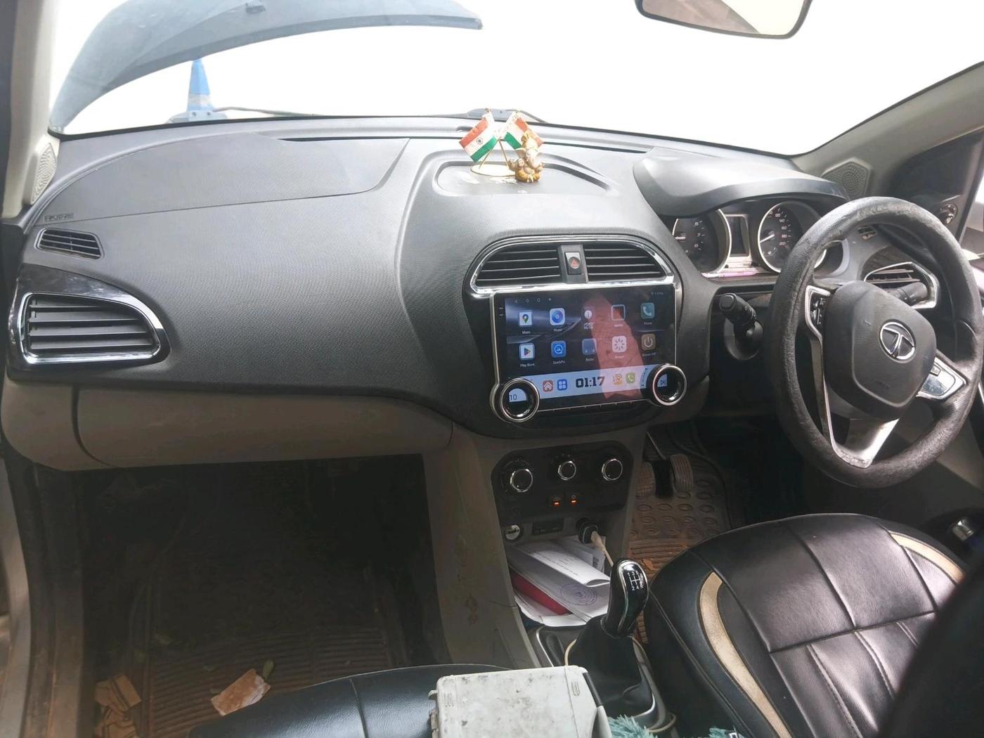 2016 Tata Tiago XZ PETROL, CNG, Manual, 1,33,267 km, interior