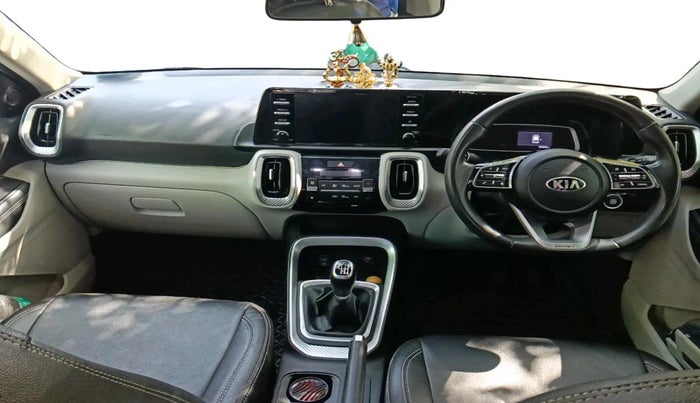 2021 KIA SONET HTX 1.0 IMT, Petrol, Manual, 56,333 km, interior