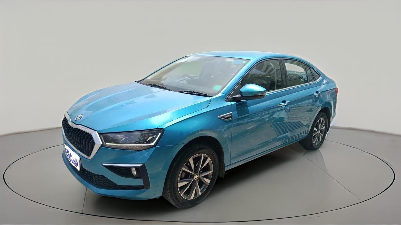 2022 Skoda SLAVIA STYLE 1.0L TSI MT, Petrol, Manual, 55,153 km, exterior