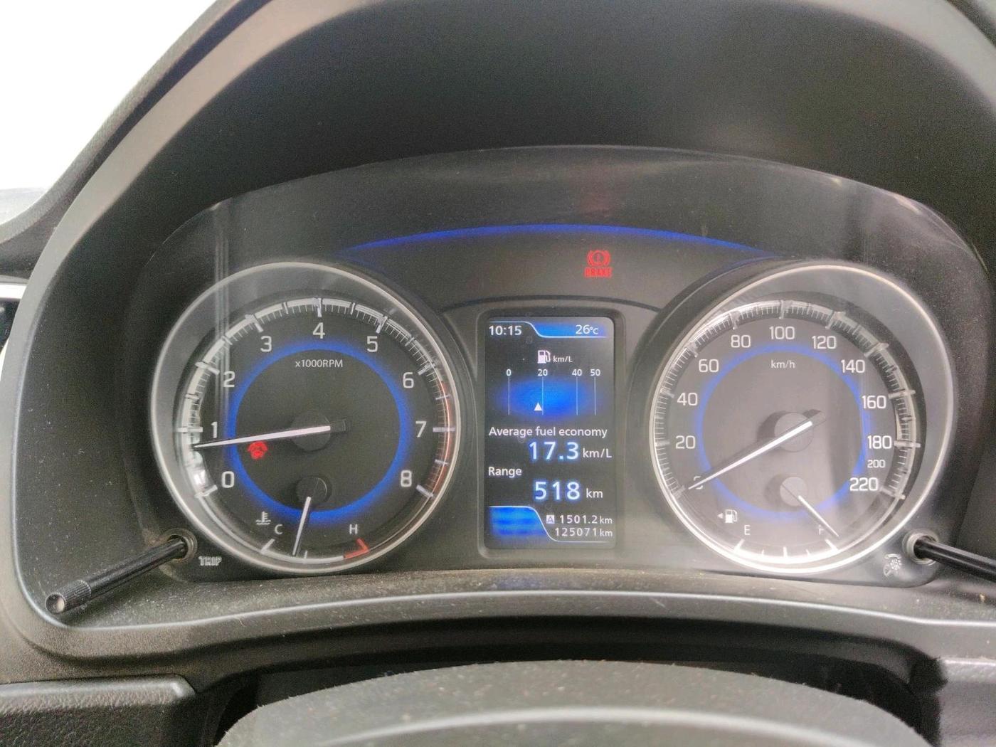 2017 Maruti Baleno ALPHA PETROL 1.2, Petrol, Manual, 1,25,071 km, interior