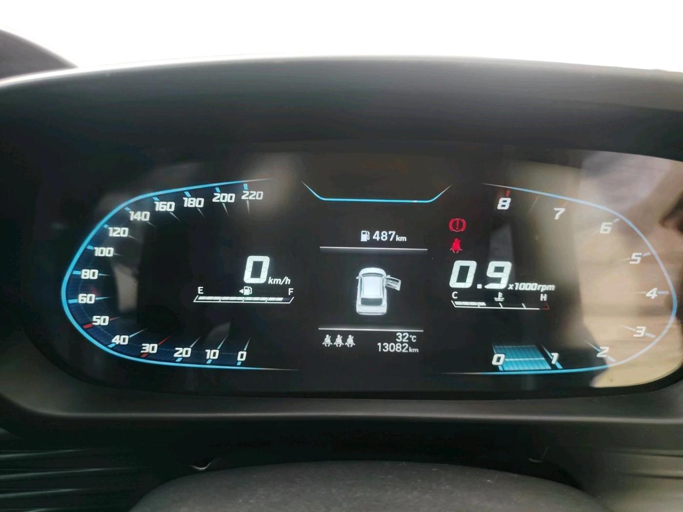 2025 Hyundai NEW I20 SPORTZ 1.2 MT, Petrol, Manual, 13,082 km, interior